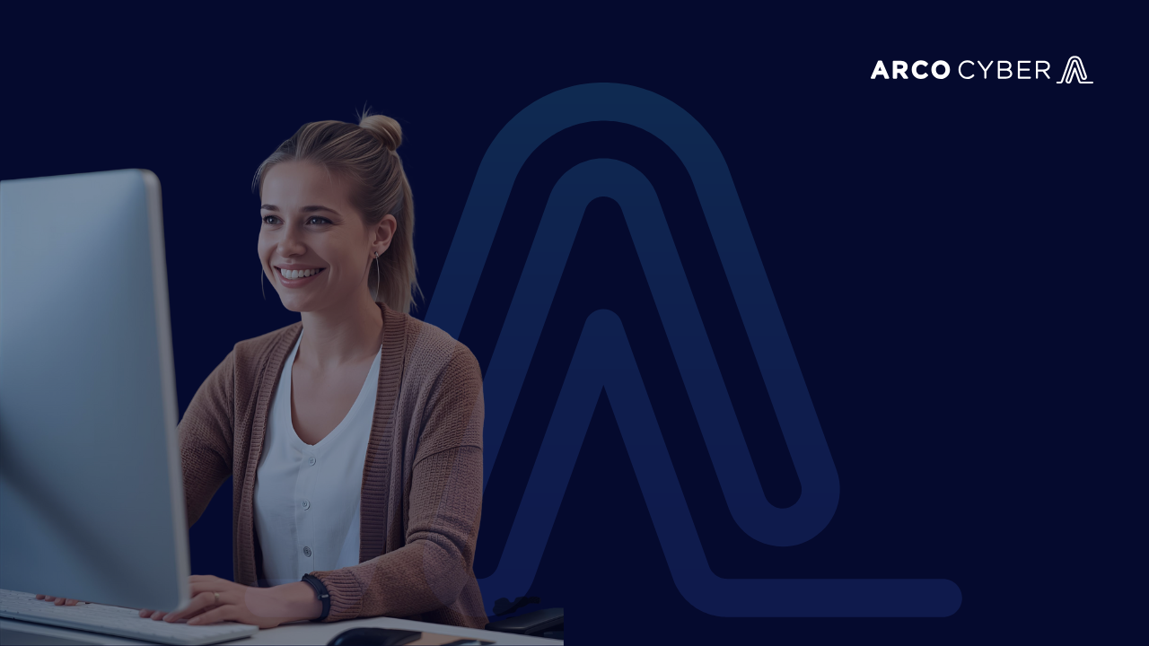 lady looking at ITAM ui