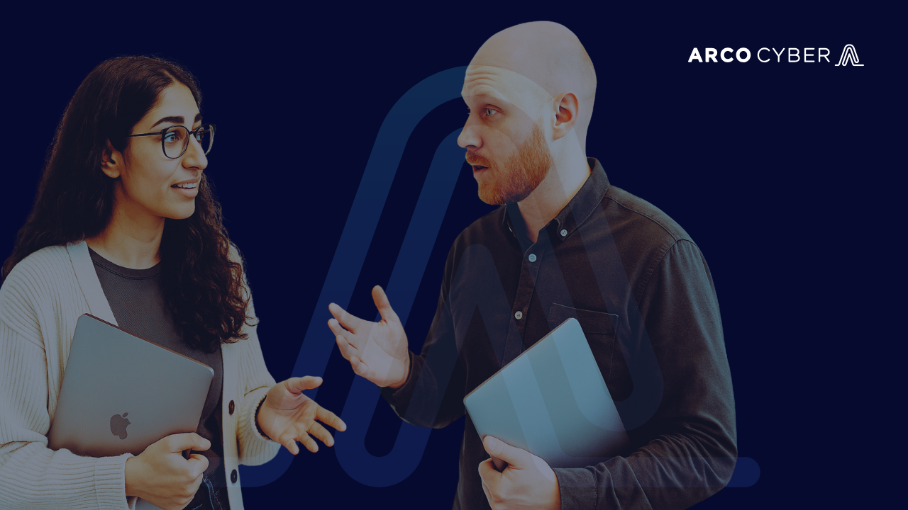 talking about cybersecurity